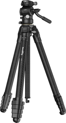 5028 Portable Carbon Fiber Travel Tripod Kit 