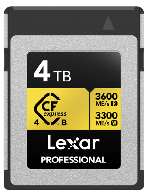 CFexpress 4.0 Pro Gold R3600/W3300 4TB 