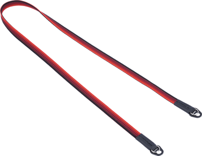 I ACAM-312A I Ayatake Gradation Silk cord strap, Black/Red 