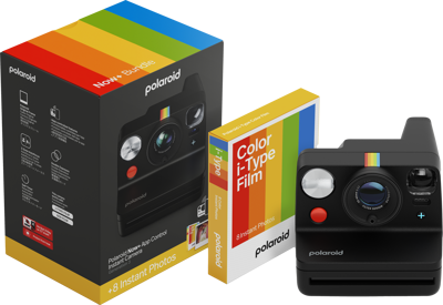 Now+ Gen 3 Black bundle with Color Film (8 photos)
 