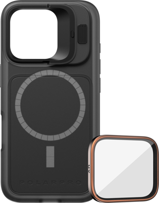 Kit - LiteChaser iPhone 16 Pro Base Case Black + UV Filter 