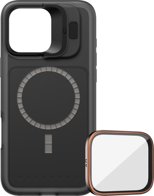 Kit - LiteChaser iPhone 16 Pro Max Base Case Black + UV Filter 