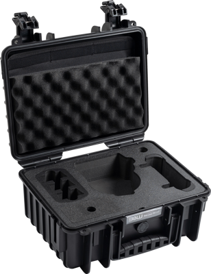 BW Outdoor Cases Type 3000/PP.117 for DJI Flip, Black 