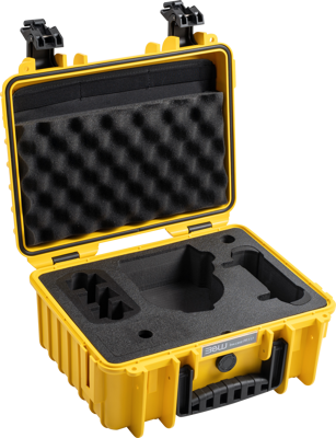 BW Outdoor Cases Type 3000/PP.117 for DJI Flip, Yellow 