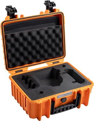 BW Outdoor Cases Type 3000/PP.117 for DJI Flip, Orange 