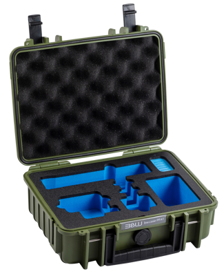 BW Outdoor Action Case Type  PP.41.for GoPro 9-13, bronze green