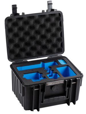 BW Outdoor Action Case Type PP.66 I for GoPro HERO 13 (fits GoPro 9-13), black