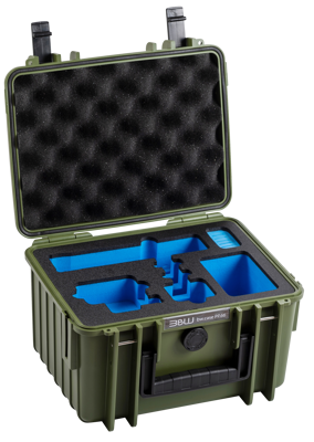 BW Outdoor Action Case Type PP.66 I for GoPro HERO 13 (fits GoPro 9-13), bronze green