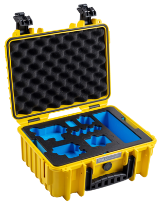 BW Outdoor Action Case Type PP.117 I for GoPro HERO 13 (fits GoPro 9-13), yellow
