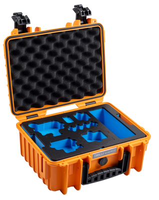 BW Outdoor Action Case Type PP.117 I for GoPro HERO 13 (fits GoPro 9-13), orange