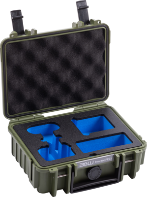 BW Outdoor Action Case Type PP.23. for Insta360 GO3/GO3S, bronze green