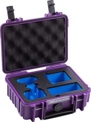 BW Outdoor Action Case Type PP.23. for Insta360 GO3/GO3S, purple