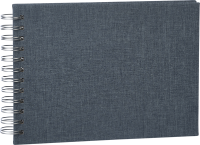 Essence Wire-O 23x17 Blue w. white sheets