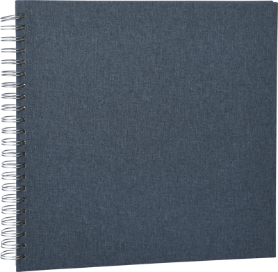 Essence Wire-O 30x30 Blue w. white sheets