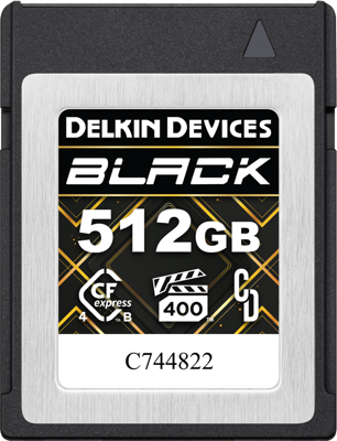 CFexpress 4.0 BLACK | Type B | R3600/W3200 (VPG400) 512GB 