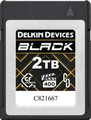 CFexpress 4.0 BLACK | Type B | R3700/W3220 (VPG400) 2TB 