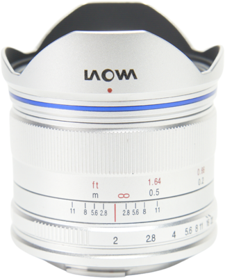 7.5mm f/2 (Standard) Lens - MFT / Silver