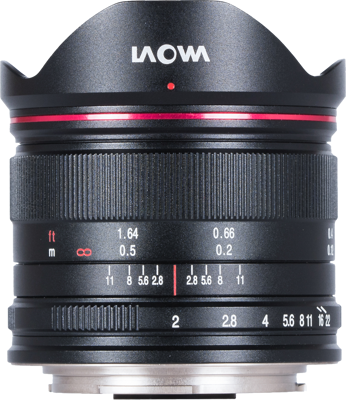7.5mm f/2 (Lightweight) Lens - MFT / Black