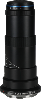 25mm f/2.8 2.5-5X Ultra Macro Lens - Canon EF