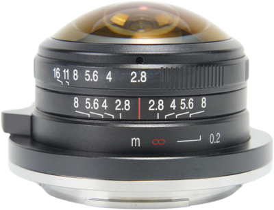 4mm f/2.8 Fisheye Lens - Fuji X