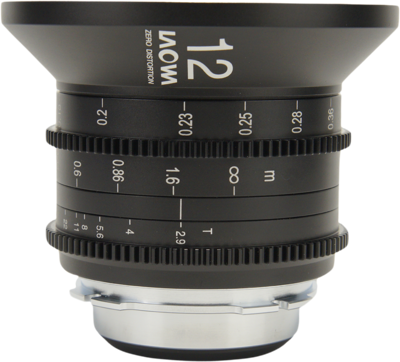 12mm T2.9 Zero-D Cine Lens - Arri PL 