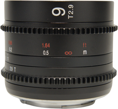 9mm T2.9 Zero-D Cine Lens - Fuji X
