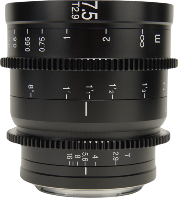 7.5mm T2.9 Zero-D S35 Cine Lens - Nikon Z