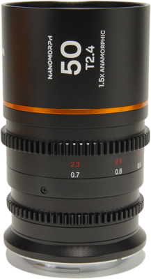 Nanomorph 50mm T2.4 1.5X S35 (Amber) - Nikon Z  