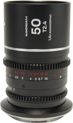 Nanomorph 50mm T2.4 1.5X S35 (Silver) - MFT  