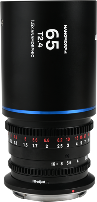 Nanomorph 65mm T2.4 1.5X S35 (Blue) - MFT 
