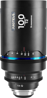 Proteus 2X Anamorphic 100mm T2 - Blue - Arri PL/Canon EF