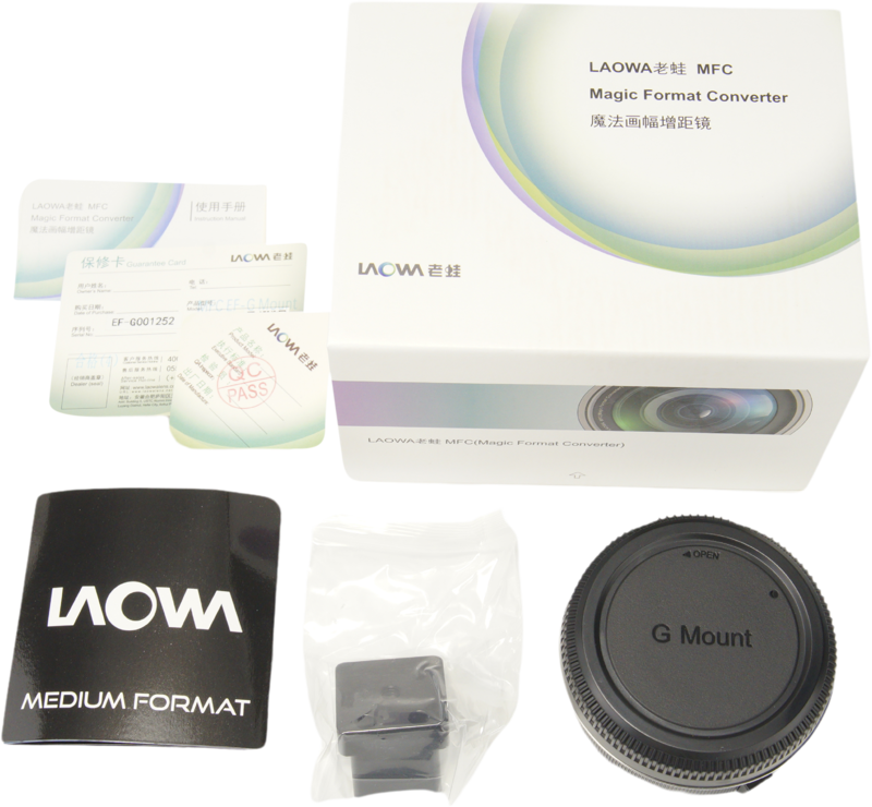 Laowa Magic Format Converter MFC - Canon EF - Fuji GFX