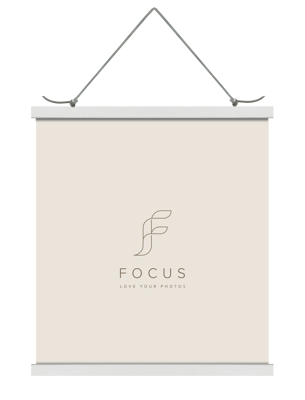 Poster Hanger Magnetic White 61cm