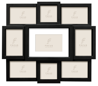 Collage 9 Pictures Black