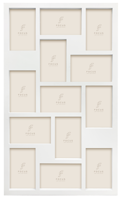 Collage 13 Pictures White