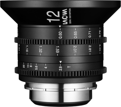 12mm T2.9 Zero-D Cine Lens - Arri PL (Feet) 