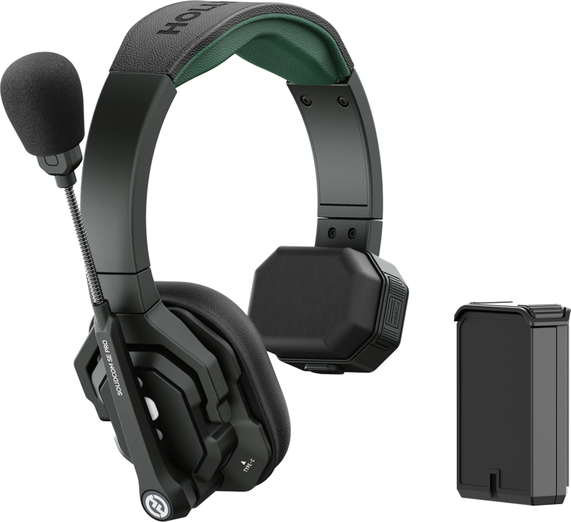 Hollyland Solidcom SE Pro - Remote headset - Casti profesionale de transmisiuni productie TV [3]