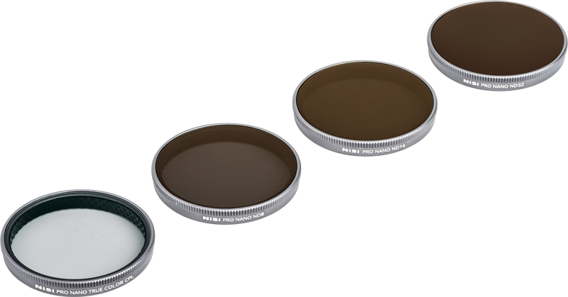 6978079431022,Zestaw filtrów NiSi do DJI Action 5 Pro, filtry do DJI Action 4, akcesoria do DJI Action 3,  NiSi Action Pro filter kit, filtry szare Action 5 Pro, ochrona obiektywu DJI Action