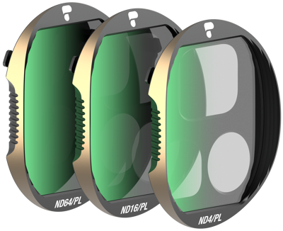DJI Mavic 4 Pro Vivid ND/PL Filter Collection [ND4/PL, ND16/PL, ND64/PL]