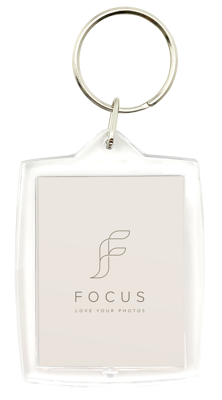 Acrylic Key ring 3,5x4,5 cm