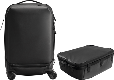 Roller Pro Carry-On (Black) bundling w./ Camera Cube v2 X-Large