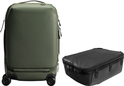 Roller Pro Carry-On, Sage I Bundling w./ Camera Cube v2 X-Large