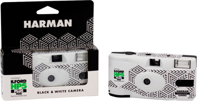 Ilford Film Single Use Camera HP5 Plus white