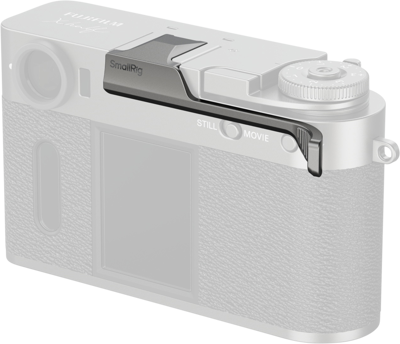 5333 Thumb Grip for FUJIFILM X half Charcoal Silver
