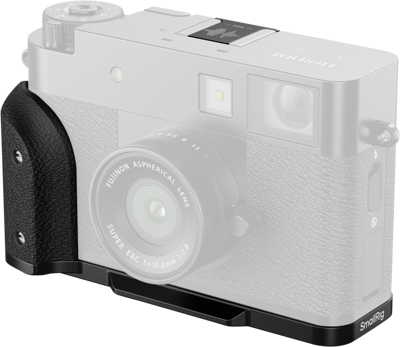 5332 L-Shaped Mount Plate with Silicone Handle for FUJIFILM X half Black