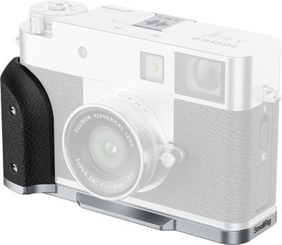 5216 L-Shaped Mount Plate with Silicone Handle for FUJIFILM X half Silver