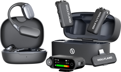 LARK MAX 2 Ultimate Combo with OWS Monitor Earphone + Camera RX + USB-C RX
