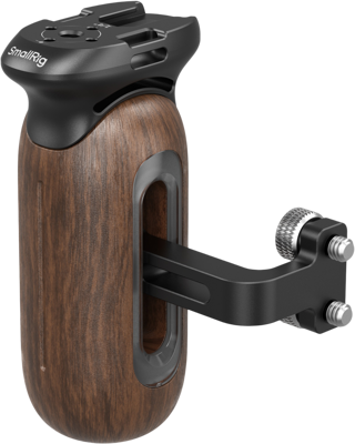 5237 Wooden Side Handle with 1/4"-20 Screw