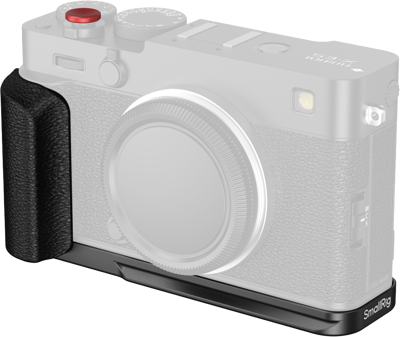 5448 L-Shaped Mount Plate with Silicone Handle for FUJIFILM X-E5 Black
