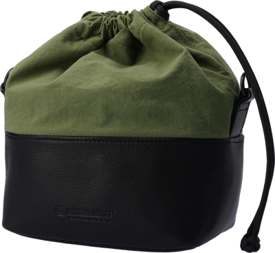I ACAM CP210 I Camera Pouch Fabric, Khaki/Black